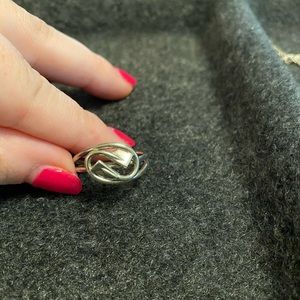 Sterling Silver Rowing Oar Ring